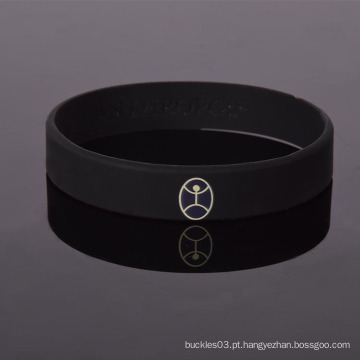 Fábrica Especial design religião Silicone personalizado wristband impresso